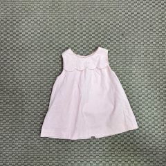 Zara Pembe Fitilli Kadife Elbise 6-9 ay