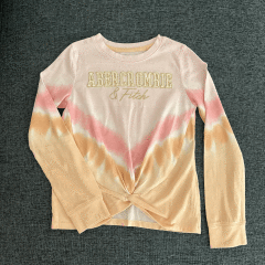 Abercrombie uzun Kollu T shirt 7 8 yaş