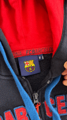 Barcelona FC Sweatshirt 8 yaş (küçük kalıp 6-7 yaş gibi düşünebilirsiniz)