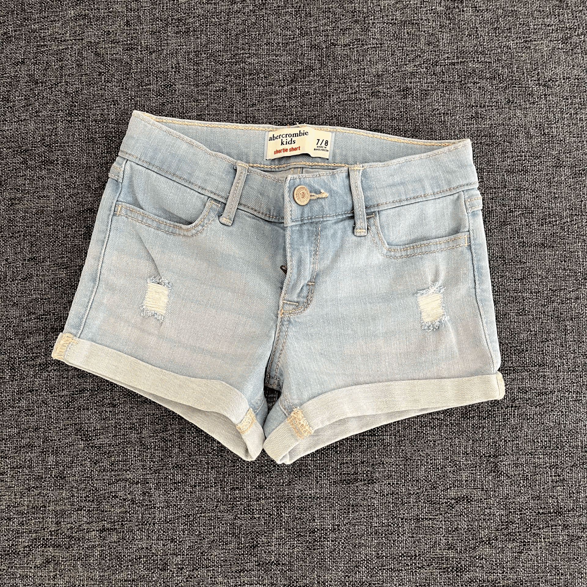 Abercrombie Beyaz Şort 7 8 yaş