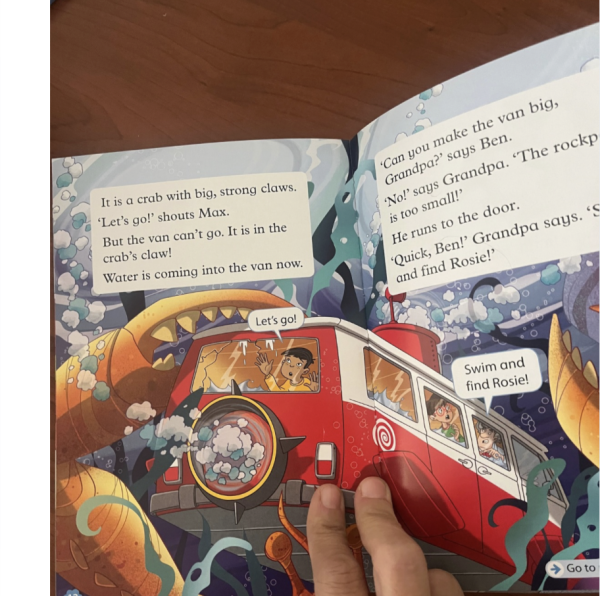 Ben's Big Swim İngilizce Kitap