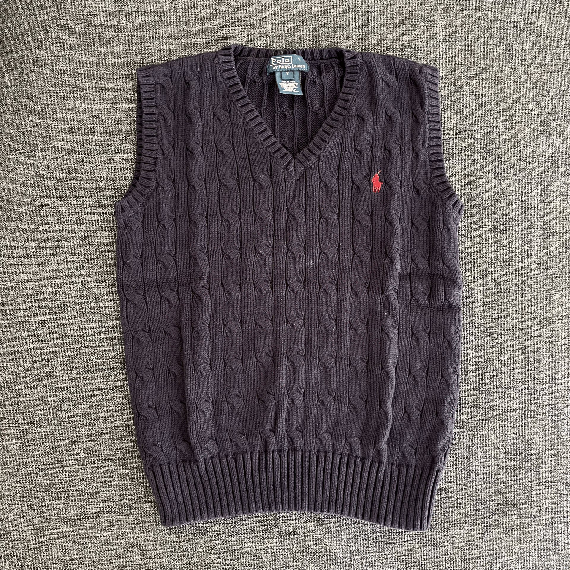 Ralph Lauren Lacivert Yelek 7 yaş