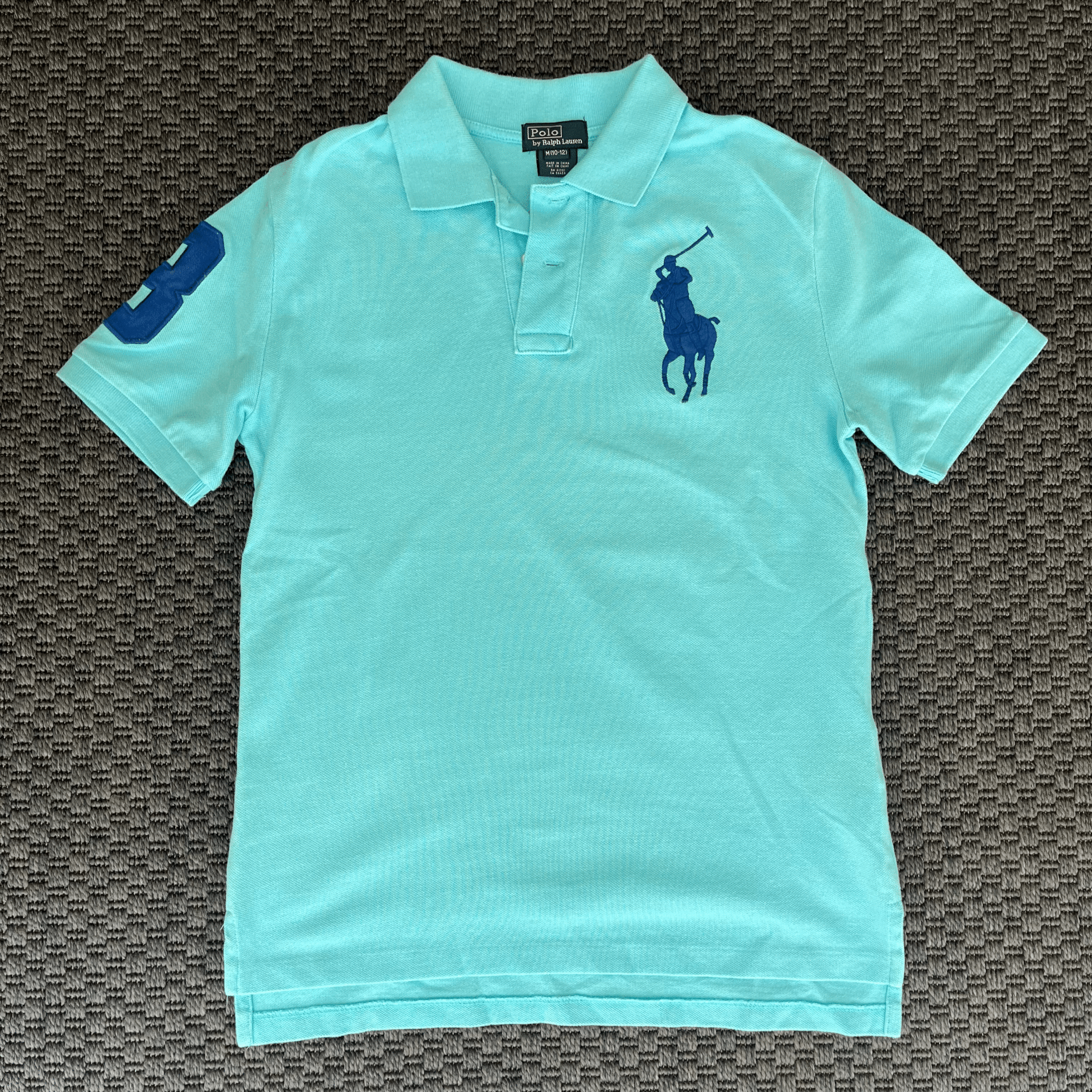 Ralph Lauren Mavi T shirt  10 12 yaş