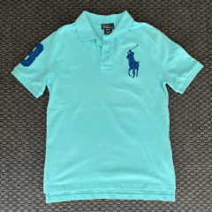 Ralph Lauren Mavi T shirt  10 12 yaş