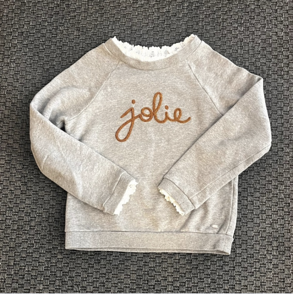 Tartine et Chocolat İçi polar Sweatshirt 8 yaş