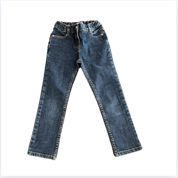 Jacadi Beli Lastikli Denim Pantolon 6 Yaş