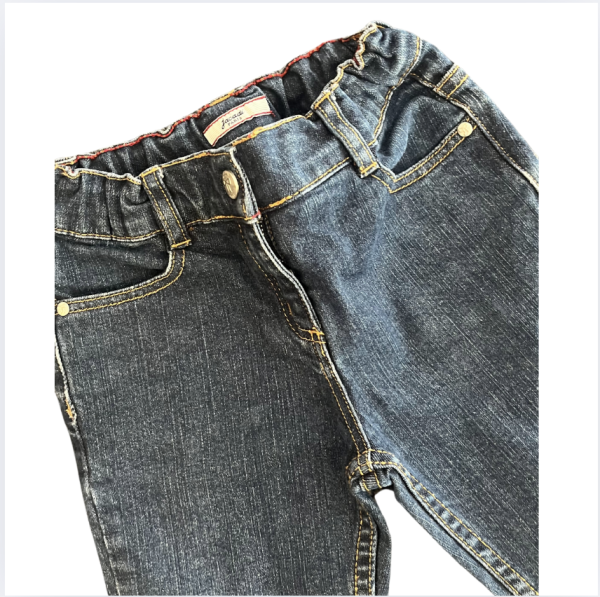 Jacadi Beli Lastikli Denim Pantolon 6 Yaş