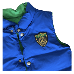Ralph Lauren Çift taraflı kullanılabilen Puffer yelek 5 yaş