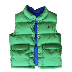 Ralph Lauren Çift taraflı kullanılabilen Puffer yelek 5 yaş