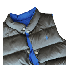 Ralph Lauren Çift Taraflı giyilebilen Puffer yelek 5 yaş
