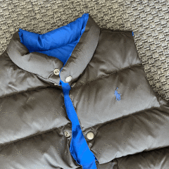 Ralph Lauren Çift Taraflı giyilebilen Puffer yelek 5 yaş