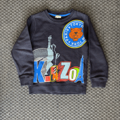 Kenzo Lacivert Sweatshirt 8 yaş 128 cm