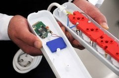 3 Lü Priz Ses Kayıt Cihazı Sd Kart Girişli Çift Mikrofonlu