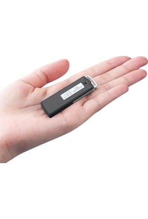 Usb Şeklinde Ses Kayıt Cihazı Dinleme Cihazı 16 Gb Hafızalı Kristal Mikrofonlu