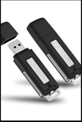 Usb Şeklinde Ses Kayıt Cihazı Dinleme Cihazı 16 Gb Hafızalı Kristal Mikrofonlu