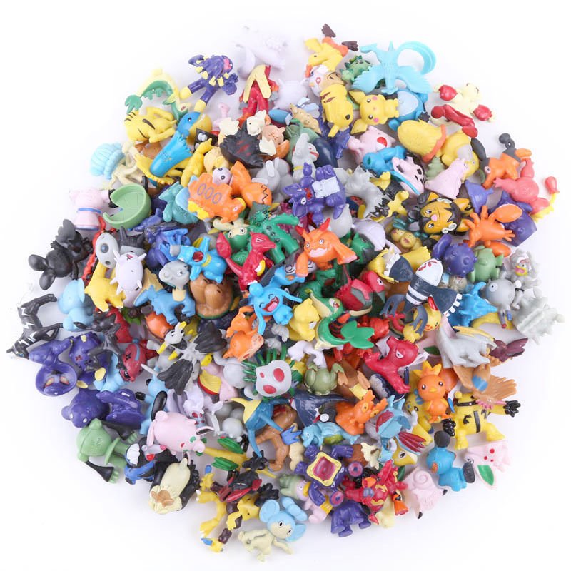 24 Adet Pokemon Mini Anime Figür Oyuncaklar