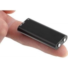 Dünyanın En Küçük Ses Kayıt Cihazı 24 Saat Kayıt Süresi 16 Gb Hafızalı KB14