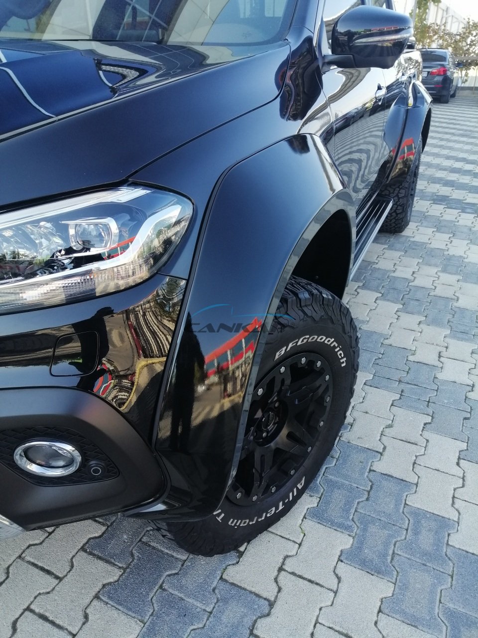 Çamurluk Kaplama ( Jumbo Dodik Seti ), Civatasız, Mercedes X-Class