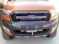 Ford Ranger Sentetik Halatlı Off-Road 4x4 Elektrikli Vinç