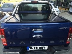 Ford Ranger Xlt sürgülü Kapak, Rollback, Parlak Siyah