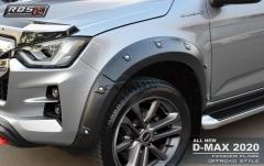 Isuzu D-max 2020+, Off-Road Tip Çamurluk Kaplaması - Civatalı Dodik