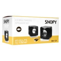 SNOPY SN-121 2.0 SİYAH USB SPEAKER HOPARLÖR