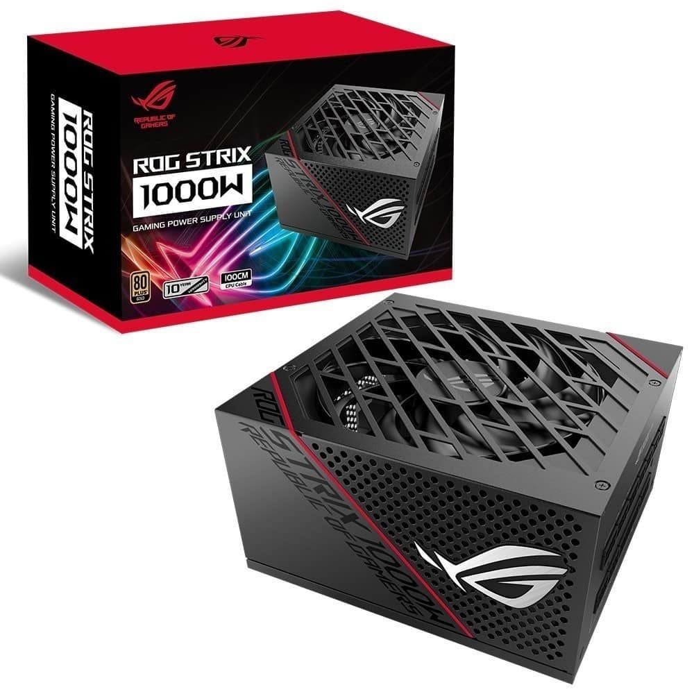 ASUS ROG STRIX 1000G 80+ GOLD 1000W MODÜLER GÜÇ KAYNAĞI V2 ROG-STRIX-1000G 90YE00AA-B0NA00