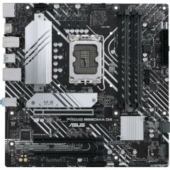 ASUS PRİME B660M-A D4 INTEL B660 5333 MHZ (OC) DDR4 SOKET 1700 MATX ANAKART 90MB19K0-M0EAY0