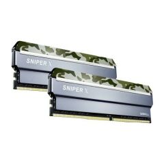 G.SKILL SNIPER X EXTRENE PERFORMANCE GAMING DDR4 MASAÜSTÜ RAM KAMUFLAJ F4-3200C16D-32GSCFB