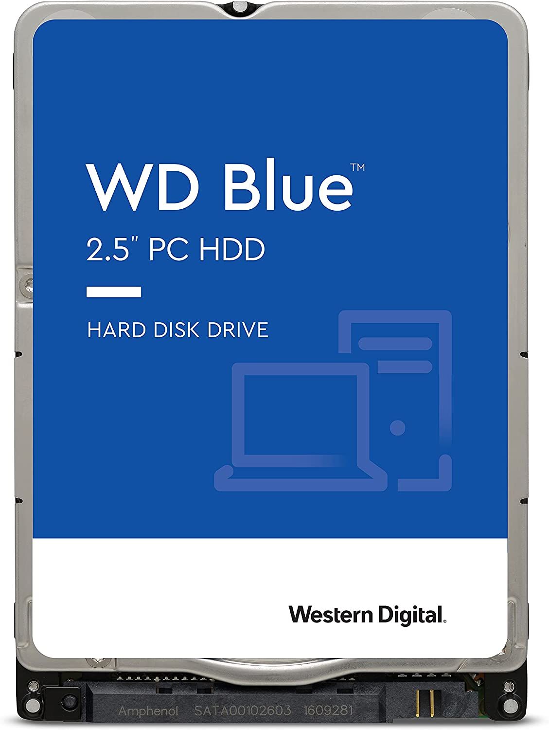 WESTERN DIGITAL 2.5'' 1TB BLUE WD10SPZX-08Z10T1 SATA 3.0 5400 RPM PC HDD