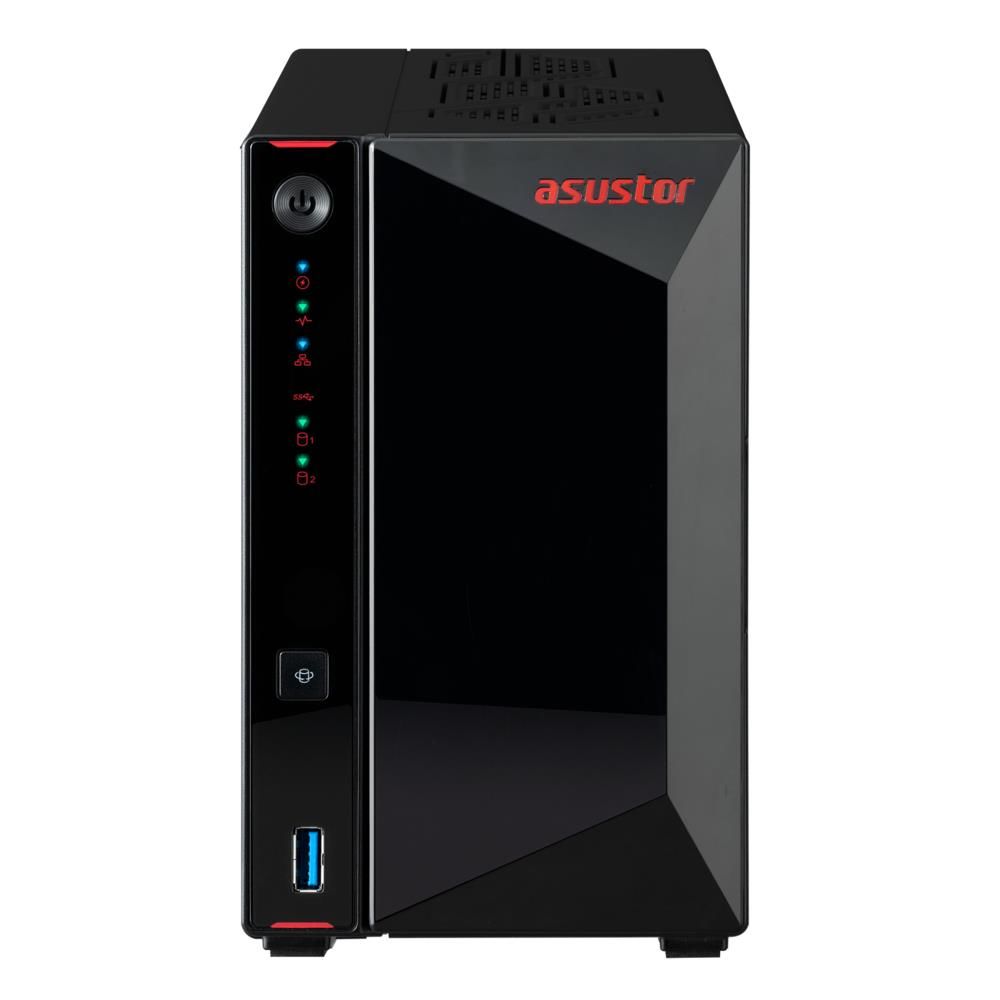 Asustor AS5402T intel N5105 2 Yuvalı(2X22TB Desteği) 4GB DDR4(8GB Ram Desteği) M.2 x4 2.5GbE x2 USB 3.2 x2 HDMI 2.0b x1 NAS