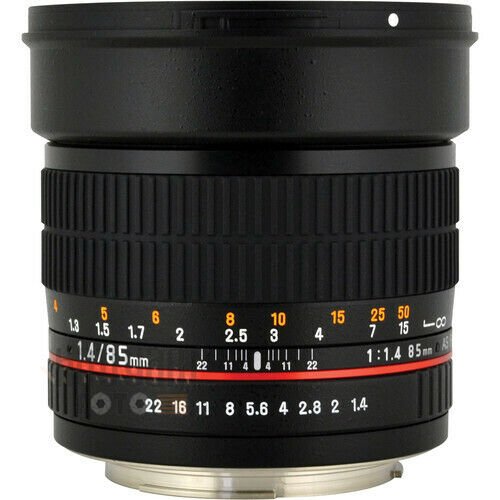 Samyang 85mm T1.5 AS IF UMC II Full Frame Lens