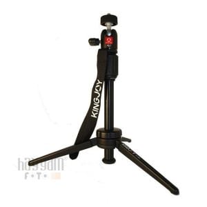 Kingjoy KT-300 + BD-1 Alüminyum Tripod Top Kafa ile