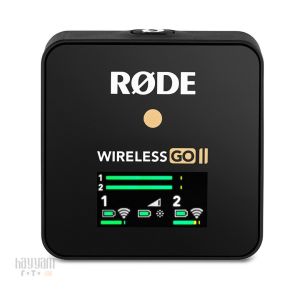 Rode Wireless Go II - 2 Kişilik Kablosuz Yaka Mikrofonu