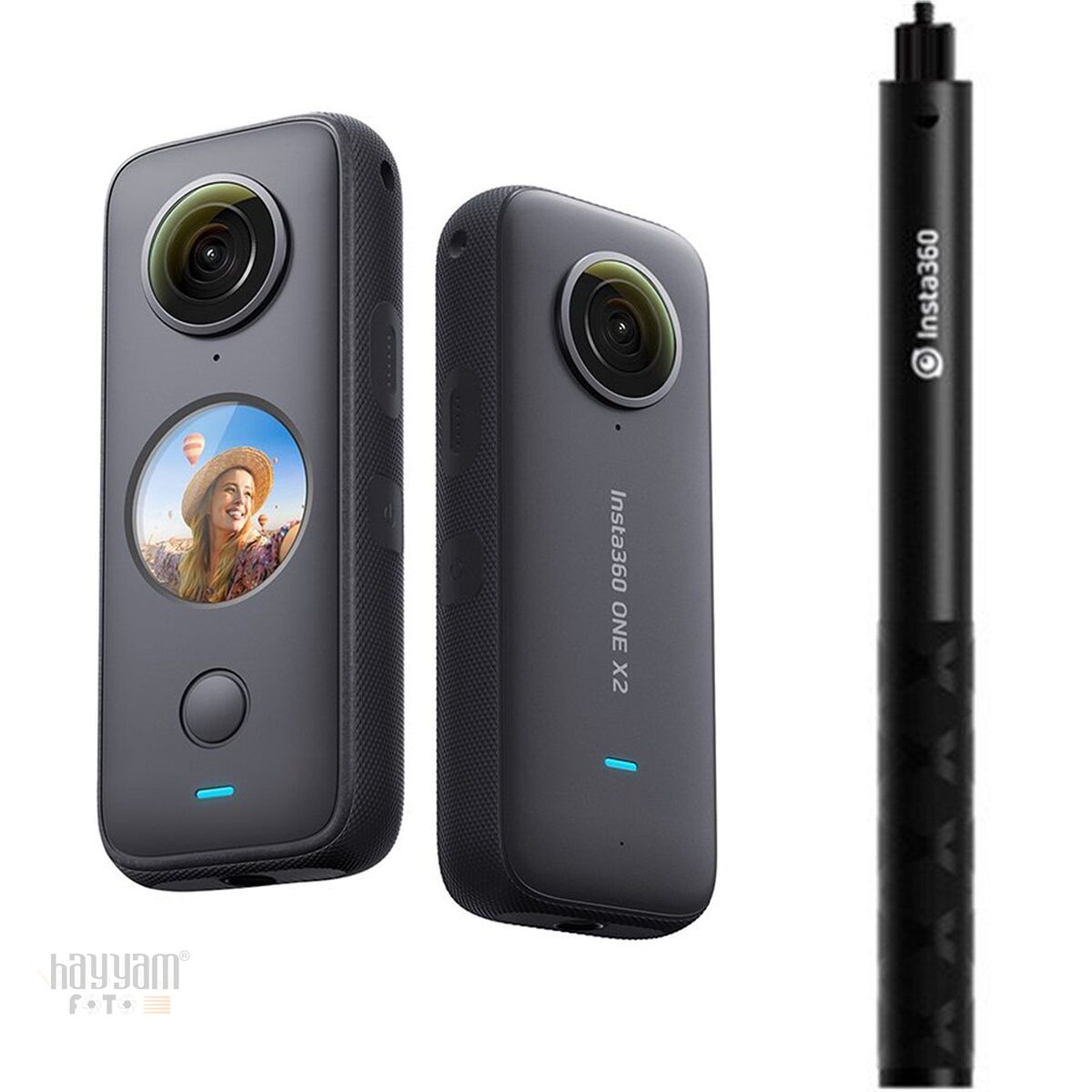 Insta360 ONE X2 + Invisible Selfie Stick (114 cm)