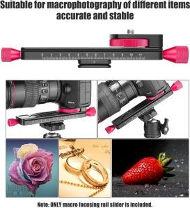 Andoer W-160 Makro Fotoğraf Tripod Başlığı