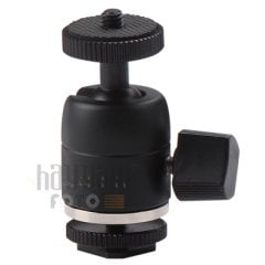 Camten MH-02A Flaş Kızağı İçin Mini Ball Head