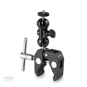 SmallRig 1138 Çift Bilyalı ve 1/4'' Vidalı Süper Kelepçe