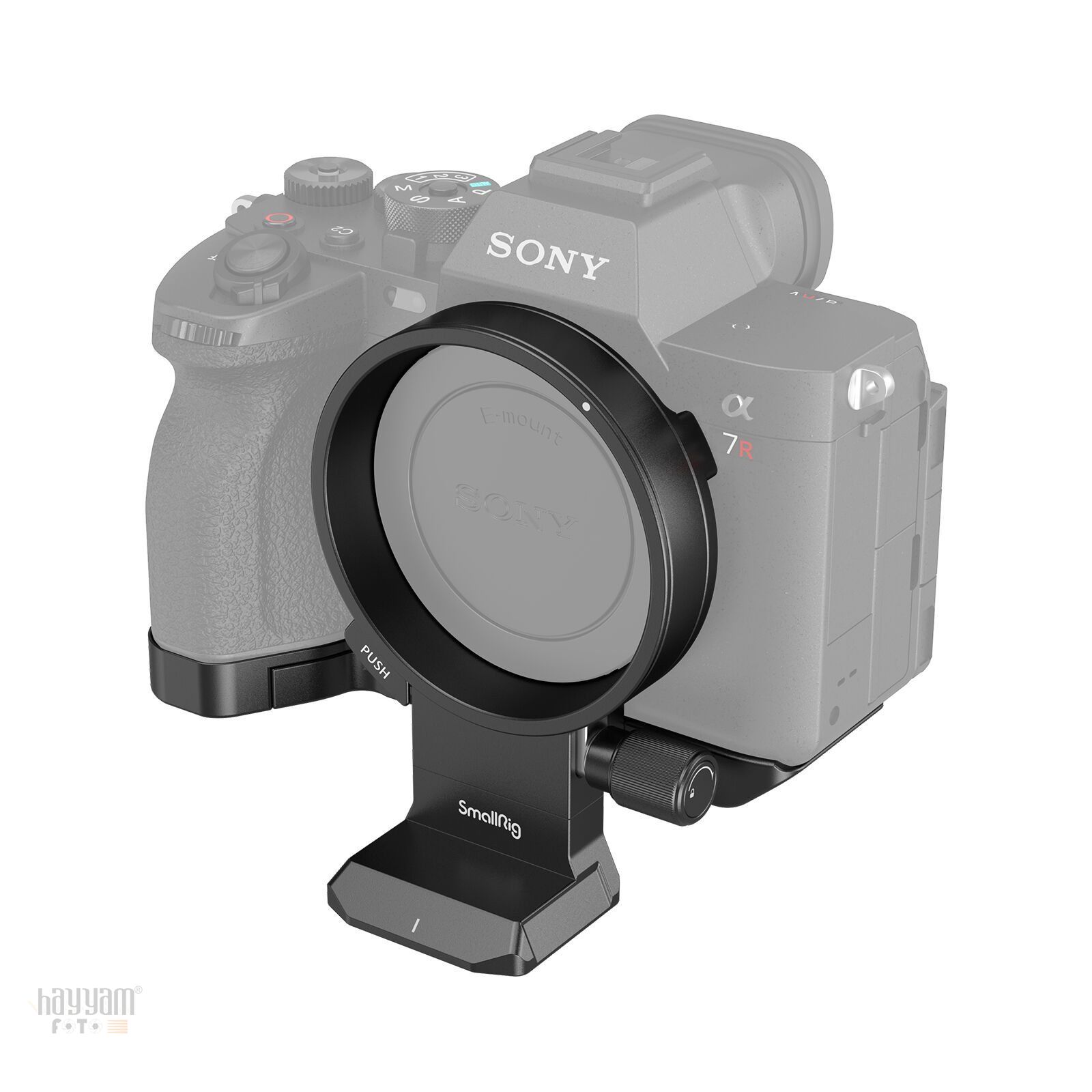 SmallRig 4148 Sony α7R V / α7 IV / α7S III / α7R IV  için  Dönebilen Yataydan Dikeye Montaj Plakası Kiti