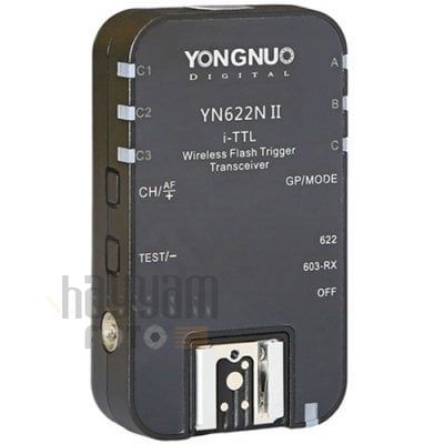 Yongnuo YN622N  İ-TTL Tetikleyici Nikon Uyumlu (Tekli)