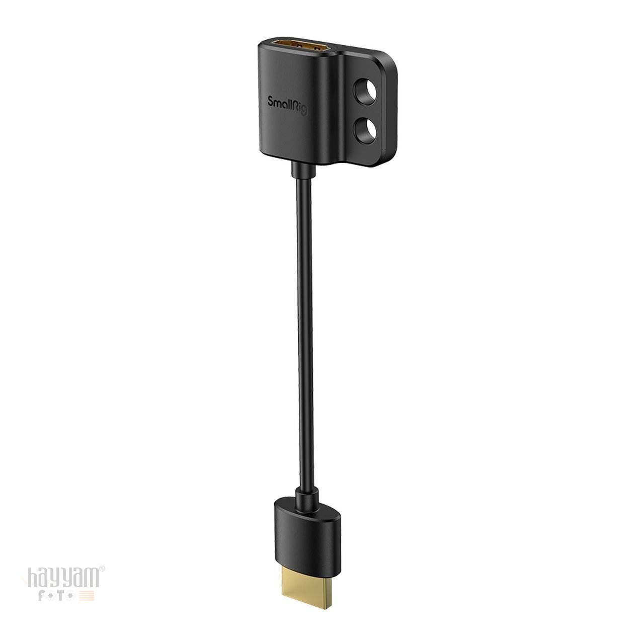 SmallRig 3019 Ultra İnce 4K HDMI Adaptör Kablosu (A - A)