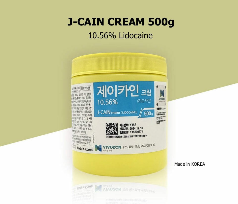 Jcain Lokal Anestezi Kremi 500g