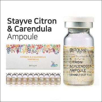 Stayve Booster  Citron & Calendula Kuru Hassas Ciltler Ampul Serum