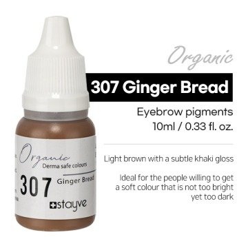 307-Ginger Bread-Zencefil Kahve Organik Kaş Pigment