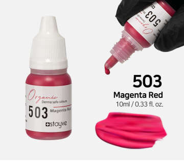 503-Magenta Red-Macenta Kırmızı Organik Dudak Pigment