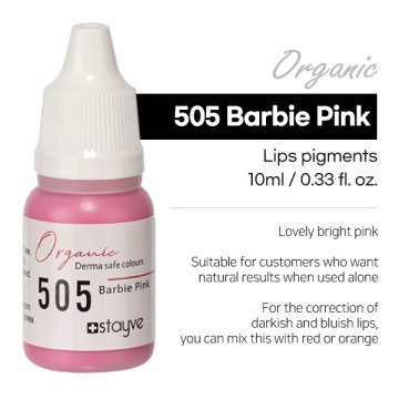 505-Barbie Pink-Barbie Pembe Organik Dudak Pigment