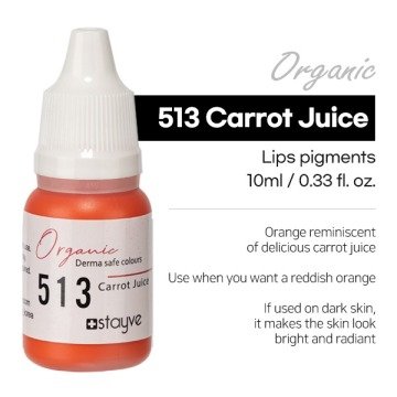 513-Carrot Juice-Havuç Suyu Organik Dudak Pigment