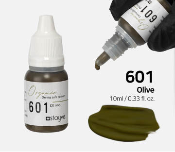 601-Corrector Olive- Zeytin Yeşili Organik  Düzeltici Pigment
