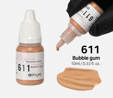 611-Bubble gum-Ciklet Organik Kamuflaj Pigment
