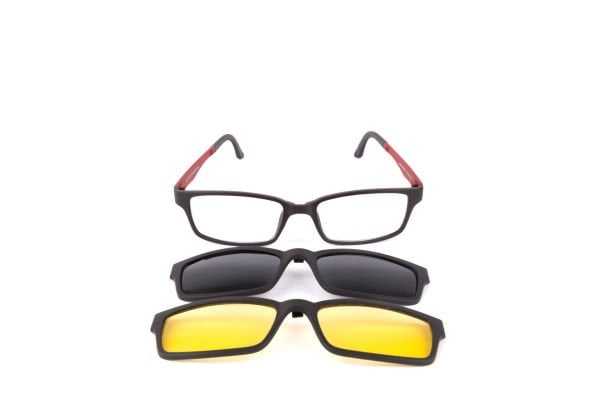 PolarOne Clipsli Optik Gözlük Çerçeve Clip On  Mod 303